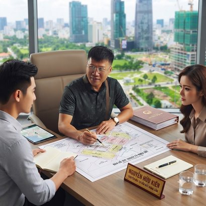 Chuyên viên tư vấn thủ tục nhà đất cho khách hàng